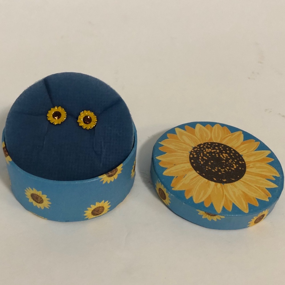 Sunflower Earrings